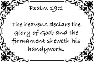 Psalm 19 1 1WB